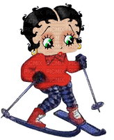loly33 Betty boop ski - PNG gratuit