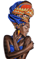 Портрет африканки - ilmainen png