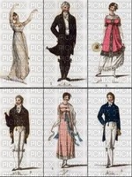 Jane Austen Fashions - PNG gratuit