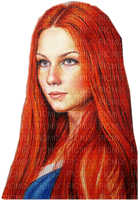 femme rousse.Cheyenne63 - Free PNG
