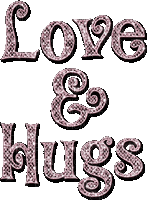 love & hugs - Darmowy animowany GIF