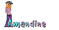 amandine - Бесплатный анимированный гифка