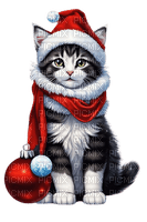 loly33 chat noël - 免费PNG