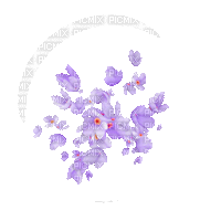 flower deco (created with gimp) - Ilmainen animoitu GIF