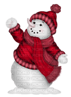 snögubbe-snowman - gratis png