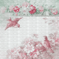 soave background animated flowers vintage postcard - Gratis animeret GIF