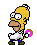 Homer - GIF animasi gratis