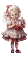 Christmas child, vintage - 免费PNG