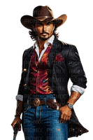 western, man, cowboy - ingyenes png