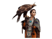 woman with animal bp - δωρεάν png
