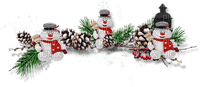 Christmas garland bp - 無料png