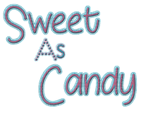 sweet as candy text Bb2 - безплатен png