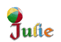 Name. Julie - GIF animé gratuit