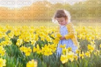 child flowers bp - 免费PNG