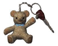 re4 teddy bear keychain - gratis png
