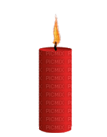 Rote Kerze - Ingyenes animált GIF