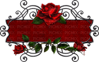 flowers red rose bp - PNG gratuit