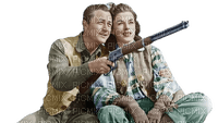 western ( Robert Young et Marguerite Chapman ) - nemokama png