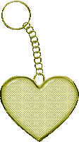 Kaz_Creations Deco Heart Love Hanging Dangly Things Colours - Free animated GIF