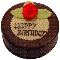 Happy Birthday, Torte - Gratis animeret GIF