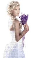 Lavender woman - бесплатно png
