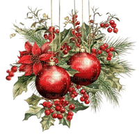 Christmas balls - PNG gratuit