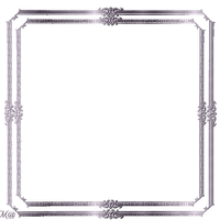 Frame-silver-dubbelboard - бесплатно png