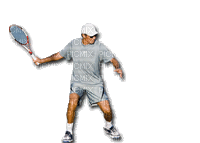 tennis player bp - Бесплатный анимированный гифка