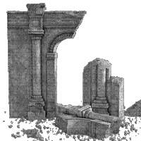ruine - Gratis geanimeerde GIF