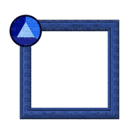 Small Blue Frame - бесплатно png