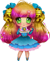 cookie doll deco tube girl puppe  poupée bell cloche - gratis png