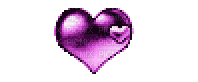 coe coeur love violet glitter gif deco animé