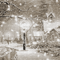 kikkapink winter vintage sepia background snow - Free animated GIF