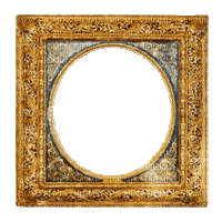 golden frame - Gratis animeret GIF