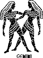Y.A.M._Zodiac Gemini - Ilmainen animoitu GIF
