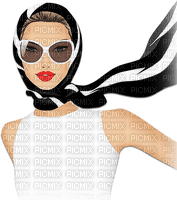 soave woman fashion summer sunglasses black - zadarmo png
