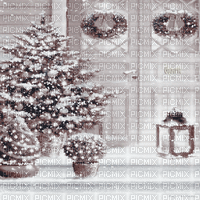 Y.A.M._New year Christmas background Sepia - Δωρεάν κινούμενο GIF