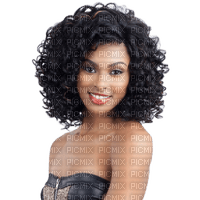 Femme cheveux bouclés - PNG gratuit