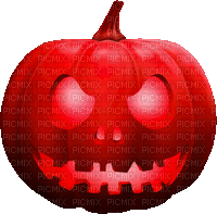 Jack O Lantern.Red.Animated - KittyKatLuv65 - Free animated GIF