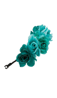 turquoise flower, sunshine3 - ücretsiz png