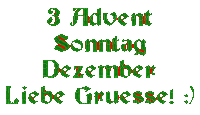 3 advent - Gratis geanimeerde GIF