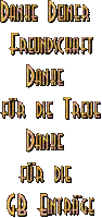 danke - GIF animé gratuit