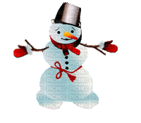 Снеговик - 免费动画 GIF