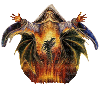animated wizard dragon - Gratis geanimeerde GIF