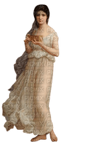 woman with box - gratis png