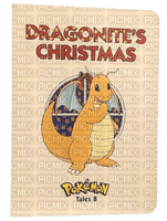 dragonite christmas story book - nemokama png