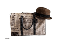 bag and hat - zdarma png
