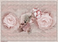 bg-background-rosa nalle-ballonger - 無料png
