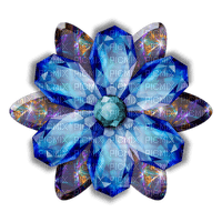 Kaz_Creations Colours Deco Glass Flower - zdarma png