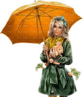Easter woman by nataliplus - 免费PNG